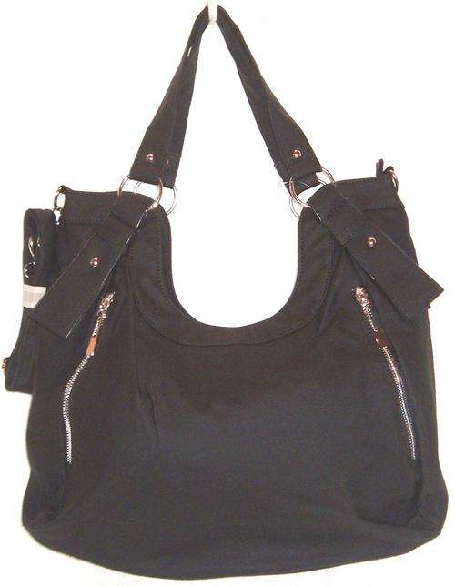 Handbag - DESIGNER STYLING WITH REMOVABLE SHOULDER STRAP - Black
