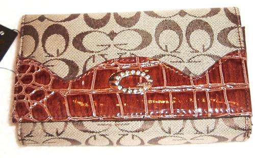LADIES WALLET - " Colour Brown "