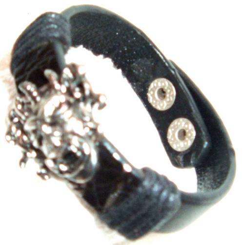 " R1 AUCTION " - "METAL" WRISTBANDS  - " Colour Black with Silver Studding "