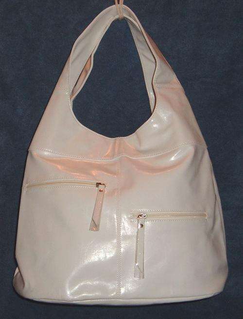 HANDBAG - STUNNING - TRENDY HOBO STYLING !  - " Colour White "