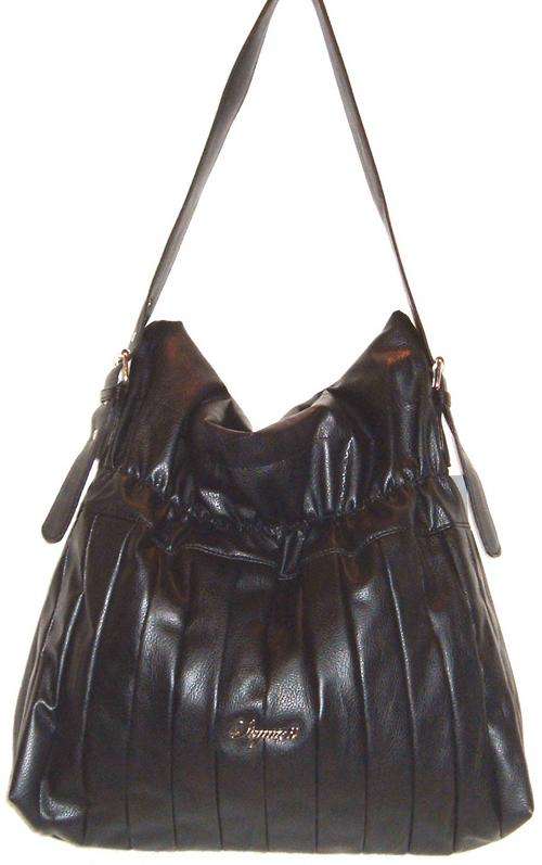 Handbag - "DIFFERENT"  MESSENGER - Black