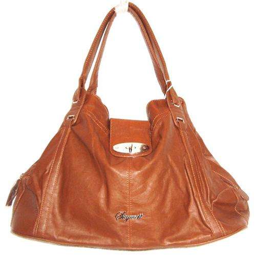 Handbag - " FOR THAT OUT OF AFRICA TOUCH ! " - " Light Brown "