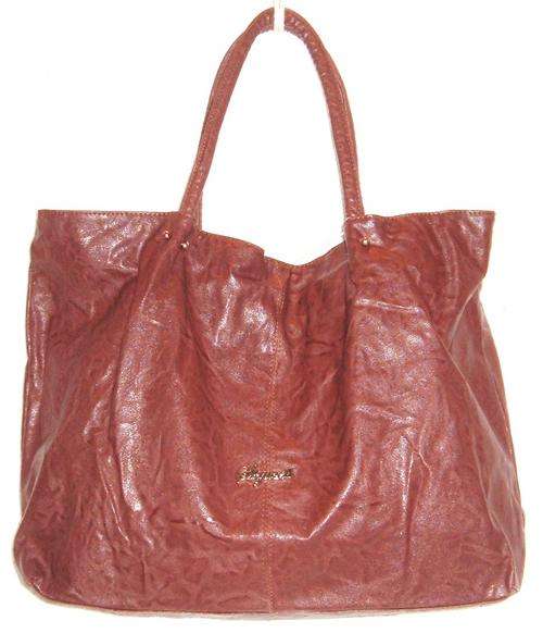 Handbag - LOVELY LARGE SIZED TOTE/SHOPPER " - Brown