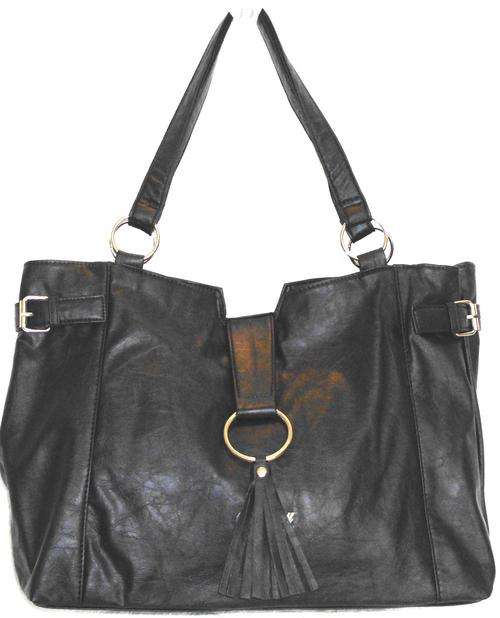 Handbag - " VERSATILE TOTE " - Black