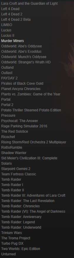 Steam Account 100+- Games GTA Collection, Valve Collection, tomb raider collection ect.