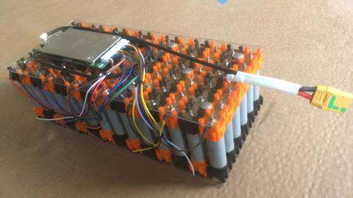 Vruzend V2 DIY Solderless 18650 Battery Holder No Spot Welding. Colour Coded Kit