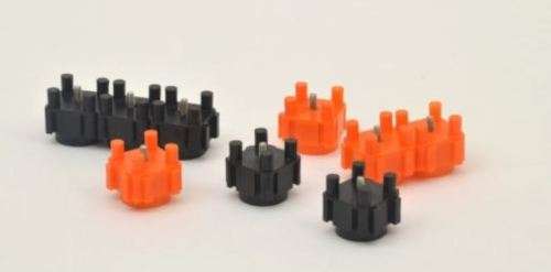 Vruzend V2 DIY Solderless 18650 Battery Holder No Spot Welding. Colour Coded Kit