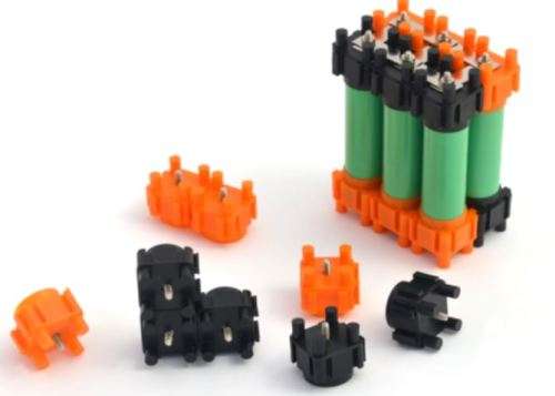 Vruzend V2 DIY Solderless 18650 Battery Holder No Spot Welding. Colour Coded Kit