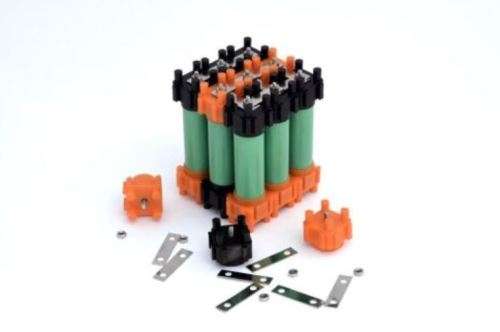 Vruzend V2 DIY Solderless 18650 Battery Holder No Spot Welding. Colour Coded Kit