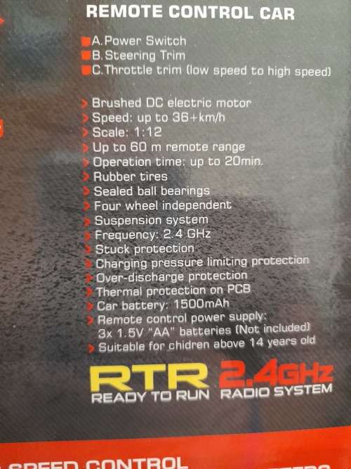 RC High Quality Off and off road