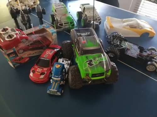 Radio Control Cars. Spares repaires. Some working.