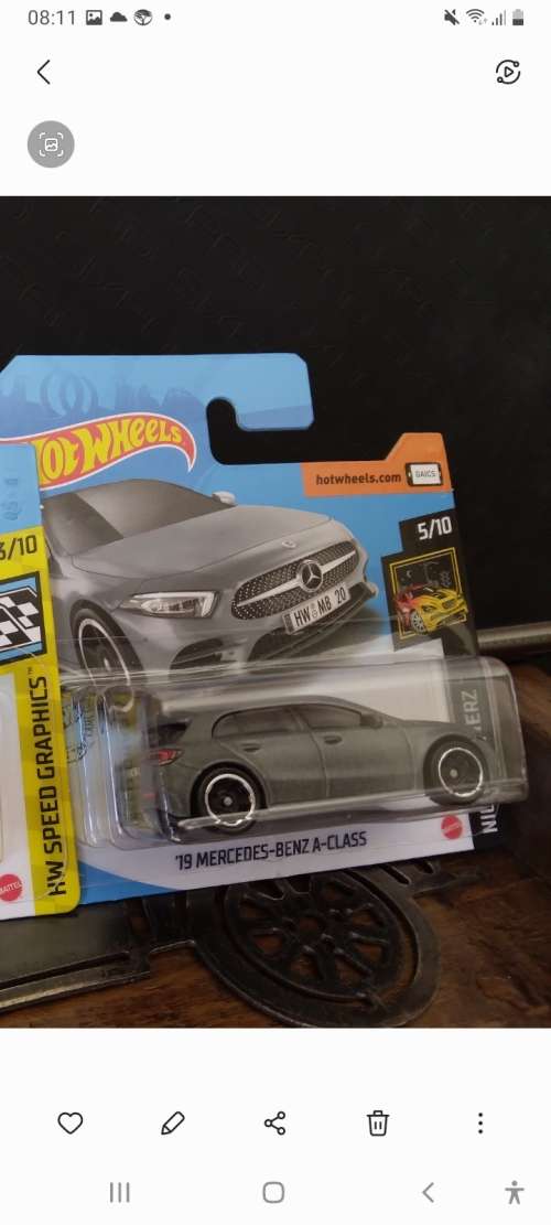 Hotwheels Merc A class