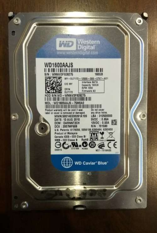 2 x HARD DRIVES 160GB + 80GB