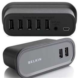 BELKIN HIGH QUALITY 7-PORT USB HUB WITH POWER ADAPTER