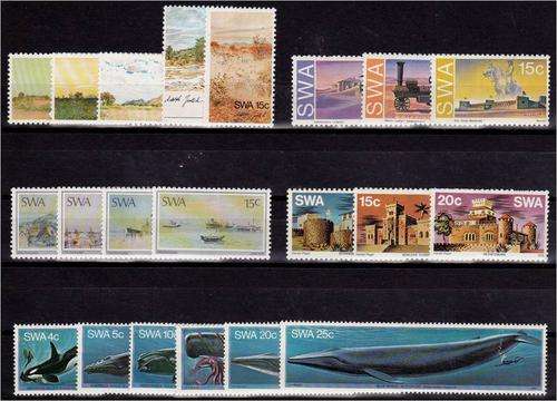 SWA  6 lovely  MNH sets