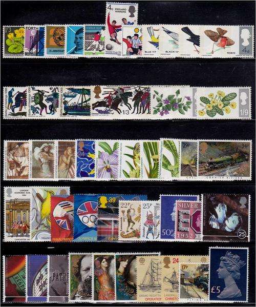GB QE II  50 superb  MNH items - high catalogue!