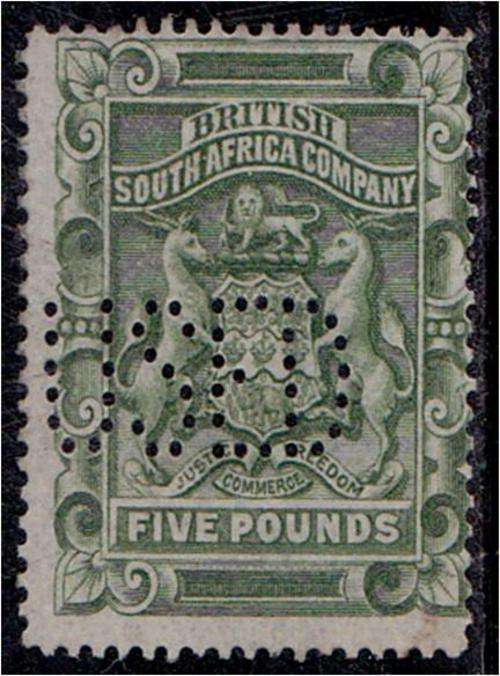 BSAC  5 pounds revenue used - perfin  SACC 12