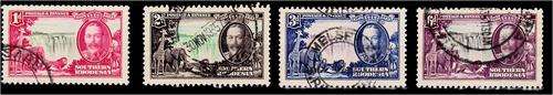 S Rhodesia  KG V Silver Jubilee set  fine used  SACC  32-35