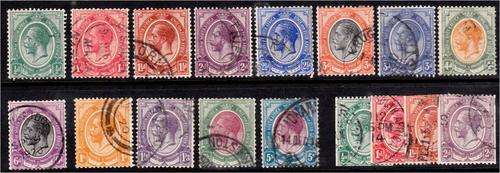 Union  useful group of King's Heads + coil set fine used