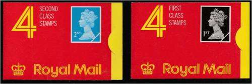 GB QE II 2 booklets  SG  HA 1 &  HB 1  unused