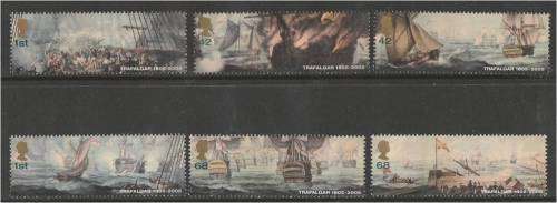 GB QE II   Trafalgar set  SG 2574-9  MNH