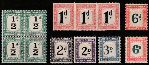 Union Clearance lot 12 postage dues MM unchecked