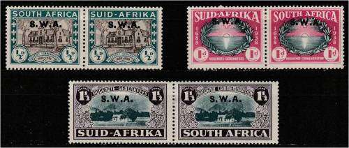 SWA  Huguenots set  SACC 138-140  MM