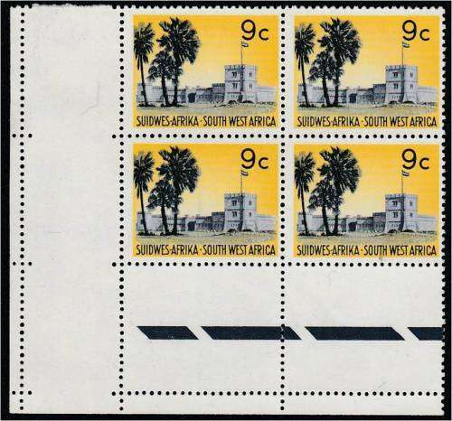 SWA 1st defn  9c  CBl x 4  SACC 219  MNH