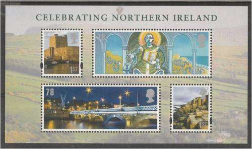 GB QE II  Celebrating Northern Ireland minsheet SG MS NI152  MNH