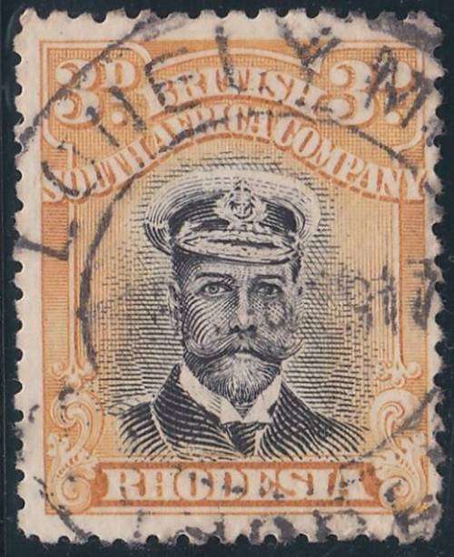 BSAC 3d black and buff Admiral SACC 223  fine used