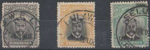 BSAC 3 better Admirals  SACC 219, 222 and 226 fine used