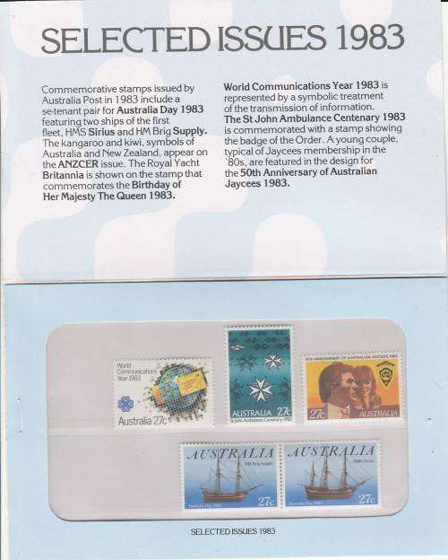 Australia  1983 Commonwealth day booklet complete unused
