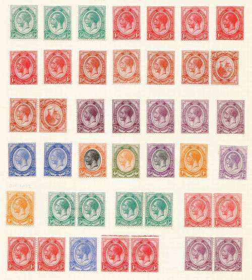 Union Nice range of Kings Heads MM - unchecked