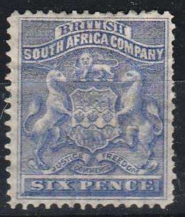 BSAC 6d ultramarine arms defn SACC 2 MM