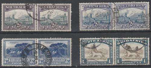 Union group of 4 defn pairs SACC 44, 58, 46 & 49 fine used