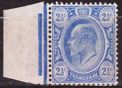 Transvaal KE VII 2 1/2d defn SACC 282 mint not hinged