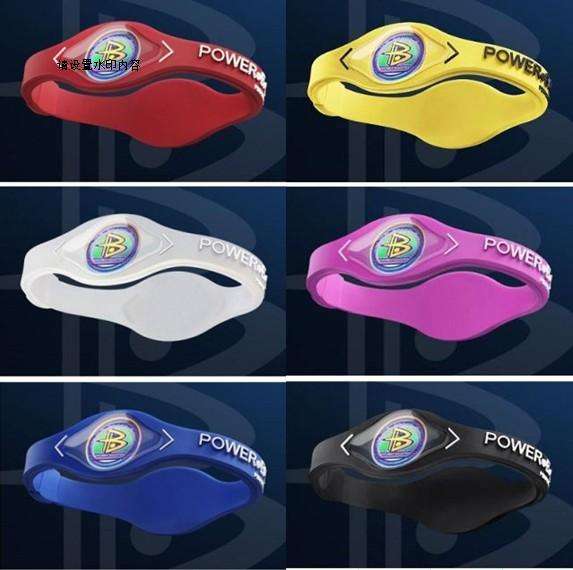 Power Balance Silicone Wristband Bracelet New In Box size S M L(free shipping)