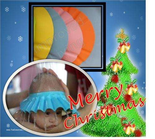 *Happy Baby 4 Quick Clips bath/shower shampoo caps *4 Colours* FREE SHIPPING OPTION