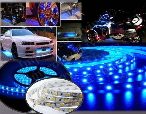 5050 Heavy duty * Bright Blue  5m*Marine grade Waterproof*300 LED strip-Price/m-FREE SHIPPING OPTION