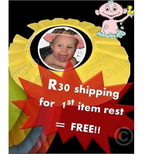 *Happy Baby 4 Quick Clips bath/shower shampoo caps *4 Colours* FREE SHIPPING OPTION