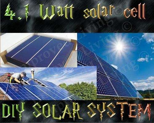 4.1Watt Solar cell 3 Busbar Polycrystalline ****Make your own SOLAR PANEL & SAVE*****