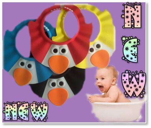 NEW ANIMAL*Happy Baby 4 Quick Clips bath/shower shampoo caps *4 Colours* FREE SHIPPING OPTION