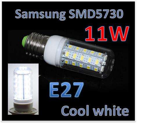 ***LED CORN Bulb E27*** 11 WATT Samsung 5730 * Screw in type - FREE SHIPPING OPTION