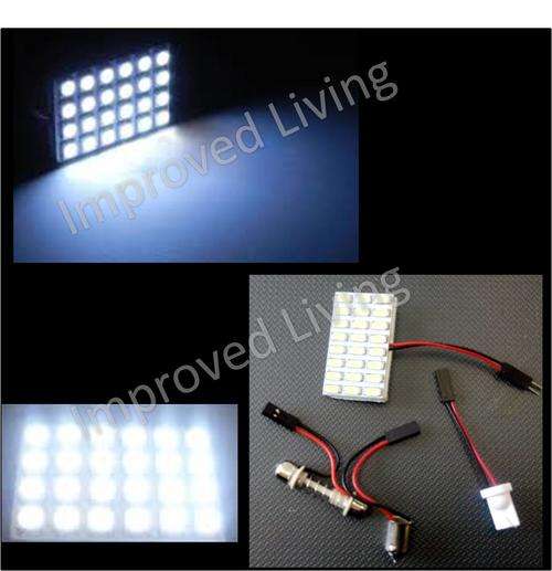 Universal Cool White LED panel - 24Ultra Bright glowy Samsung 5630 LEDs with 3 light fittings!!!