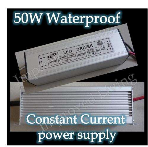 50W waterproof Constant Current Power Supply 220Vac. - FREE SHIPPING OPTION