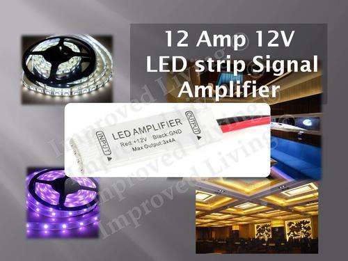 Multi colour LED strip Amplifier  12V DC