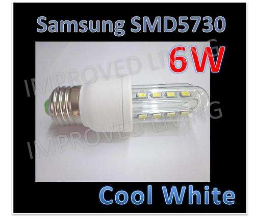 ***LED CORN Bulb E27*** 6 WATT Samsung 5730 * Screw in type - FREE SHIPPING OPTION