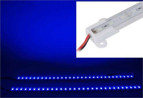Samsung 5630 12Vdc 50cm Heavy Duty Aluminium Blue strip (450-465nm) perfect for fish tank