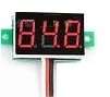 Mini LED DC 0-100V Digital Voltmeter Panel Meter RED