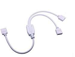 1 to 2 Ports Female Connection Cable Wire For LED RGB Strip Lights